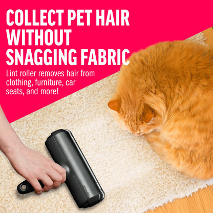 Premium Quality Pet Hair Remover Tool - Best Reusable Lint Roller for Multi-Surface Cleaning