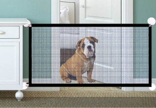 Pet Protection Fence Nylon Foldable Dog Isolation