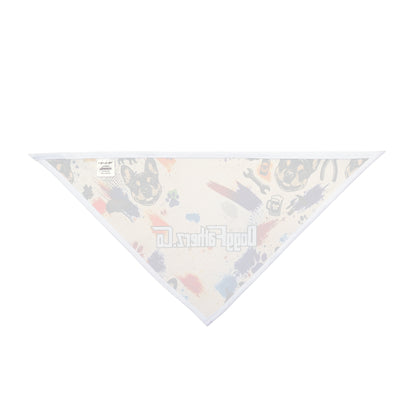 Pet's Bandana Doodle Pattern For Dogs