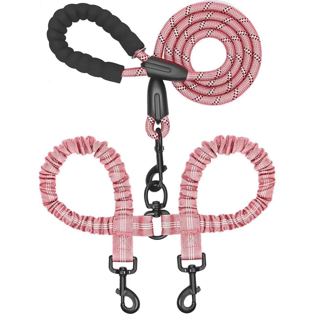 Dog One Drag Two Explosion-proof Retractable Leash