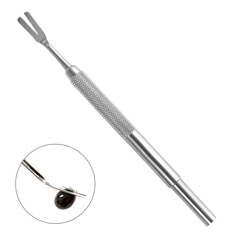 Premium Quality Stainless Steel Tick Removal Tool for Pets