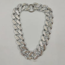 Dog Rhinestone-encrusted Chain Plastic Electroplated Decorative Necklace