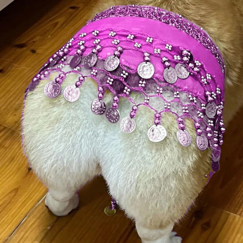 Belly Dance Fart Chain Sequined Waist Chain
