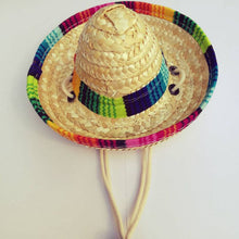 Woven Mini Pet Dog Straw Hat