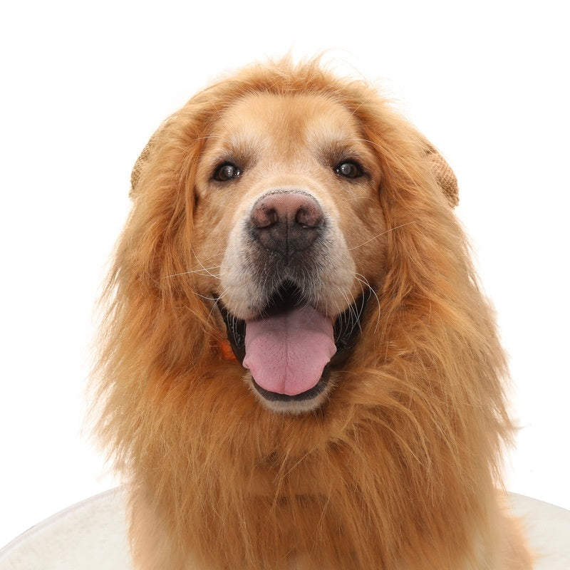 Pet Supplies Dog Wig Lion Head Cover