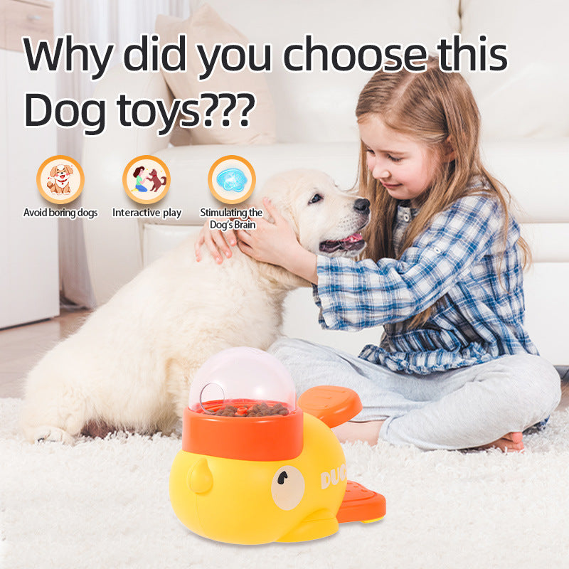Dog Puzzle Feeder Interactive Pet Food Treat Dispenser