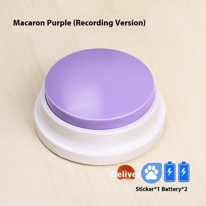 Pet Communication Button Dog Voice Toy