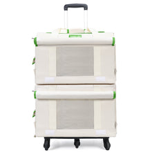 Portable Pet Trolley Double-deck Bag