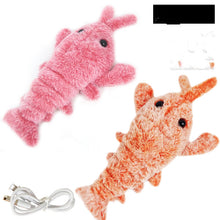 USB Charging Simulation Lobster Funny Dog Plush Toys