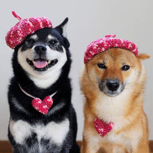 DIY Mini Mixed Color Hand-knitted Beret Cute Pet