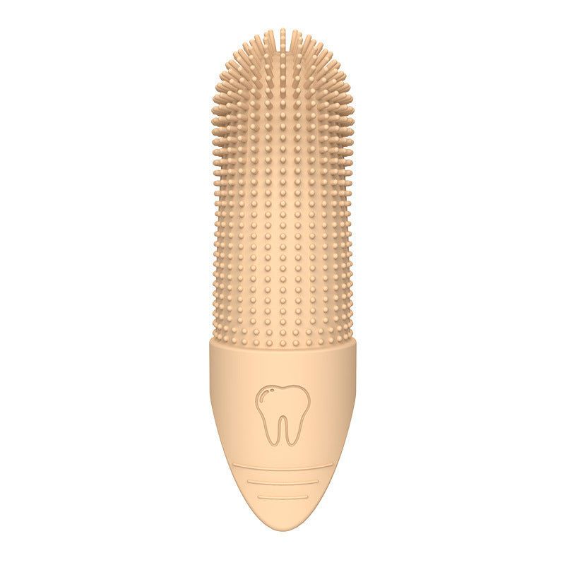 Pet Silicone Finger Toothbrush Oral Cleaning