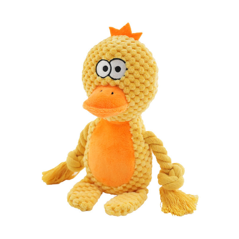 Pet Plush Sound Cotton Rope Toys Training Dog Supplies