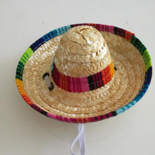 Woven Mini Pet Dog Straw Hat