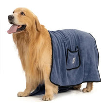 Pet Towel Dog Bathrobe Water Absorbent And Quick Drying