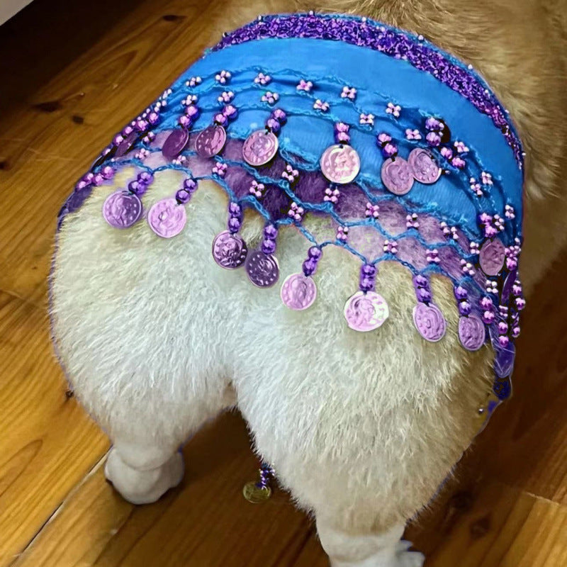 Belly Dance Fart Chain Sequined Waist Chain