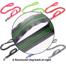 Dog Retractable Elastic Reflective Hand Holding Rope