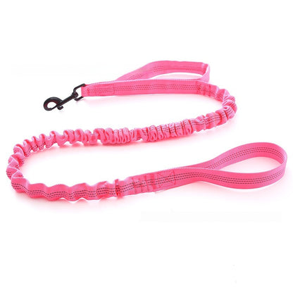 Dog Retractable Elastic Reflective Hand Holding Rope