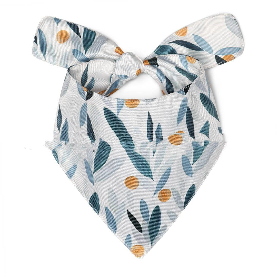 Pet Scarf Summer Pattern Dog Saliva Towel