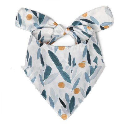Pet Scarf Summer Pattern Dog Saliva Towel