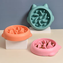Pet Anti Choking Slow Feeder Dish Bowl