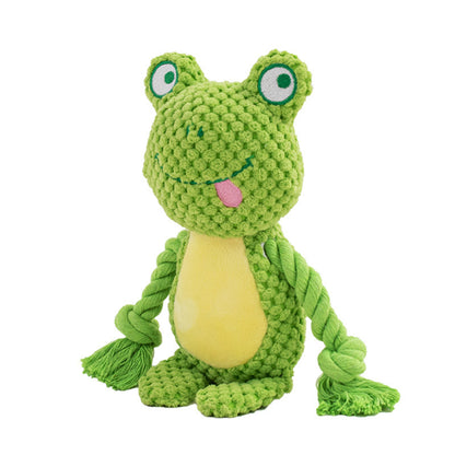 Pet Plush Sound Cotton Rope Toys Training Dog Supplies
