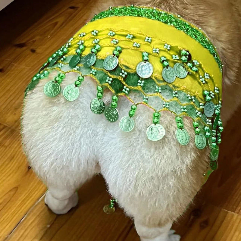 Belly Dance Fart Chain Sequined Waist Chain