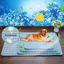 Pet  Ice Silk Cold Nest Pad For Cooling In Summer