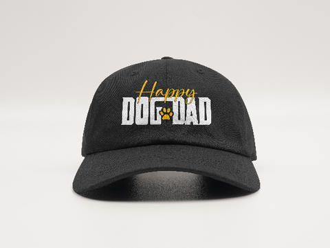 Happy Dogg Dad Black Cap