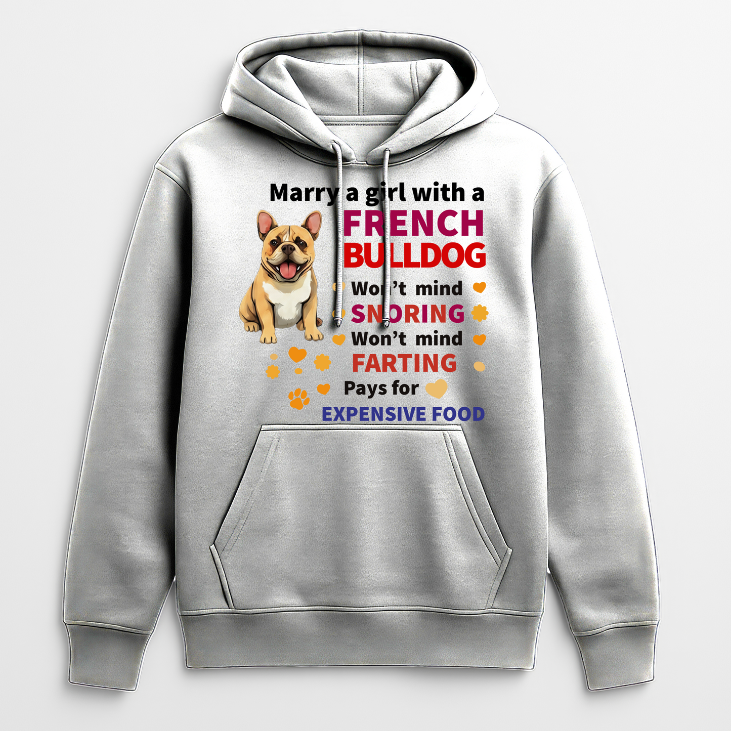 DoggFatherz.Co Frenchie Contract Hoodie – Heavyweight Dog Lover Streetwear Pullover
